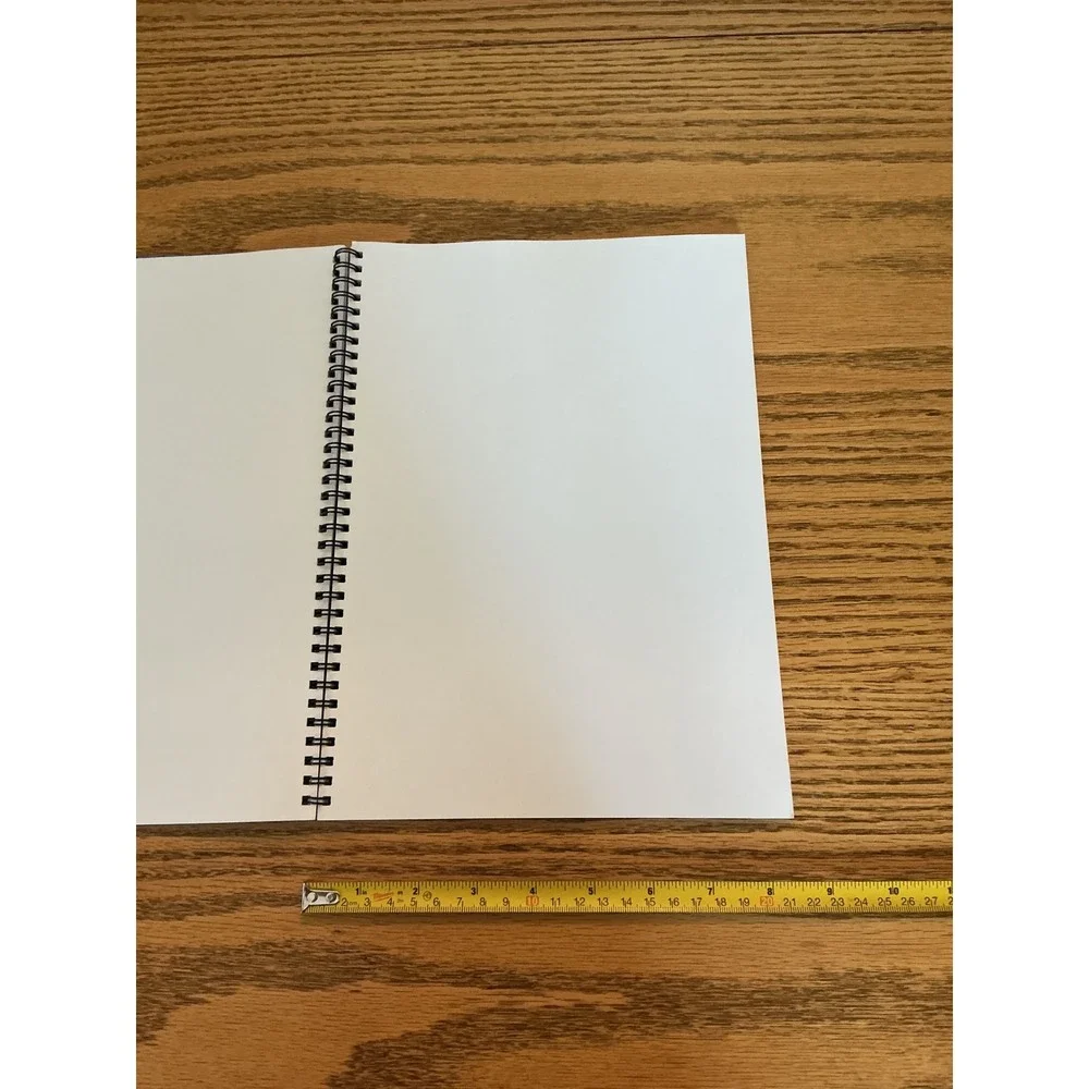 Vintage Disney Store Mickey Minnie Mouse Floral Spiral Notebook Pluto Sketch Pad